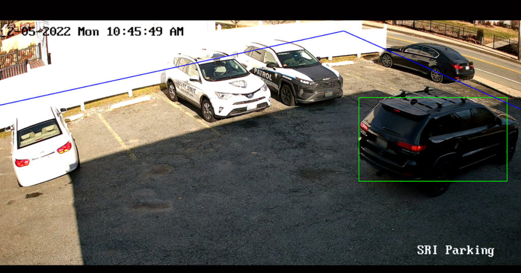 AI Camera being used by SecurityRI