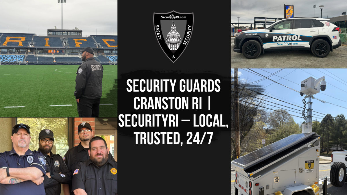 Daniel Riordan Security Security Guards Cranston RI | SecurityRI – Local, Trusted, 24/7